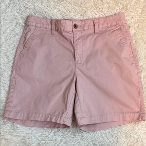 A New Day Size 8 Blush Pink Stretch Chino Bermuda Shorts